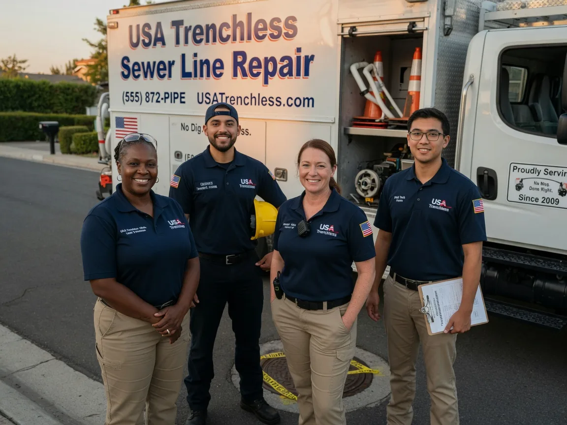 Sewer Line Repair company in Holly Springs, NC